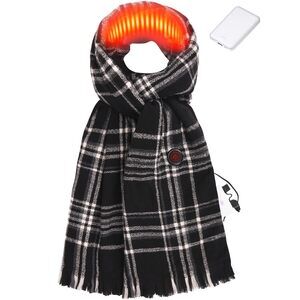 2357 Heated Scarf For Women And Men Include Rechargeable Battery,